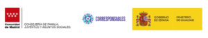 logotipos plan corresponsables comunidad de madrid